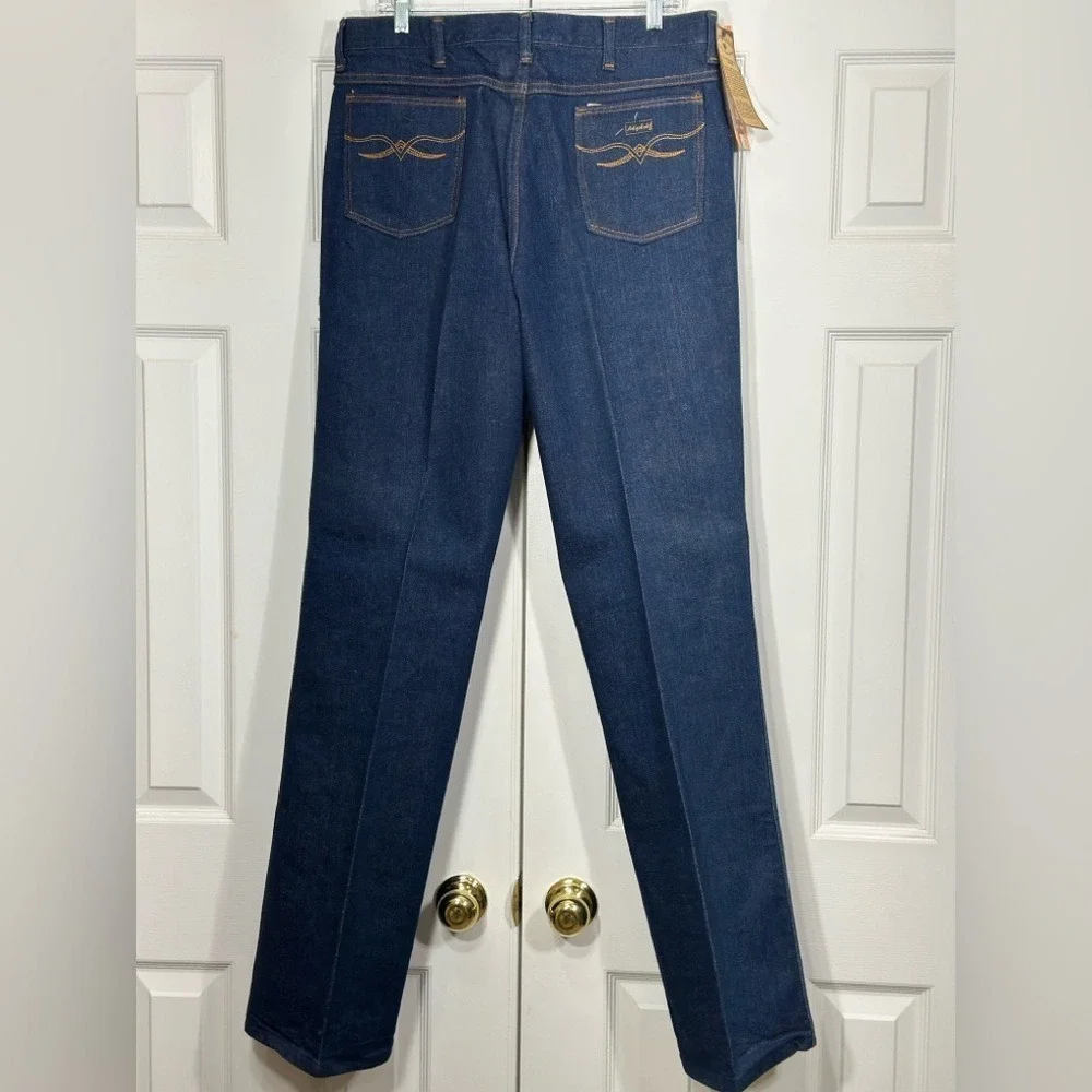 Sedgefield Straight‎ Leg Jeans 38L NWT Ultra High Rise Western Retro